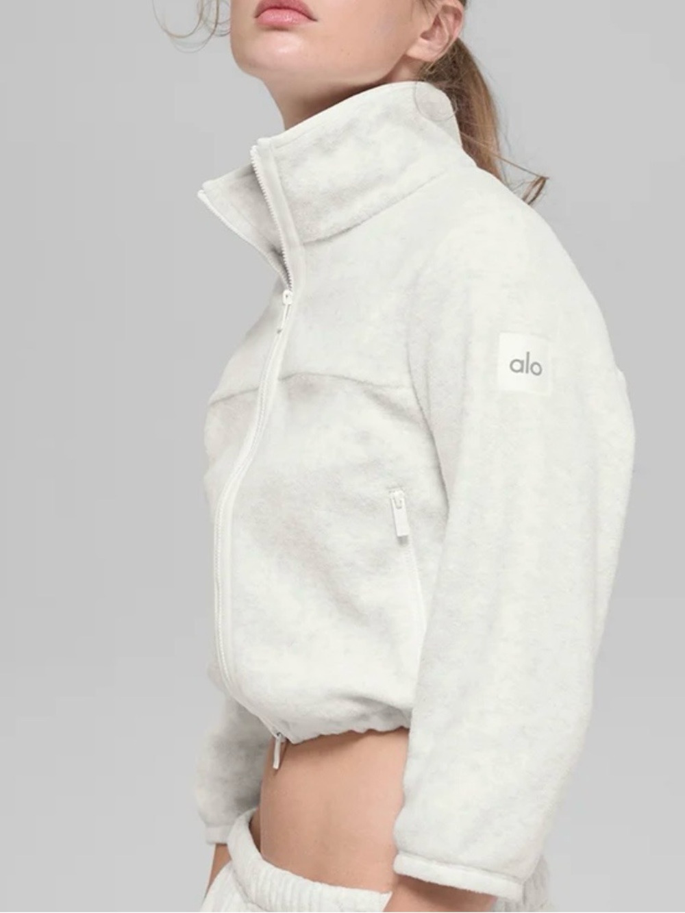 ALO Yoga | Jackets & Coats | Alo Yoga Polar Fleece Retreat Cropped